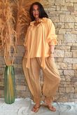 Larc Poet Blouse Tuscan Sun
